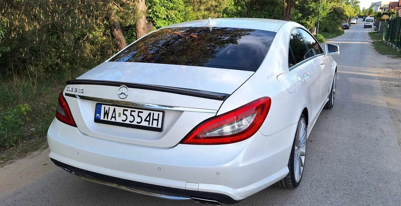 Mercedes-Benz CLS cena 88900 przebieg: 136000, rok produkcji 2014 z Warszawa małe 56